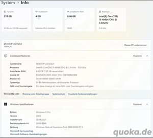 Gaming PC intel i5 4690K Bild 3