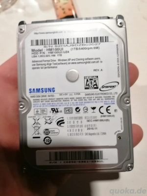 Festplatte 1 TB  Bild 2