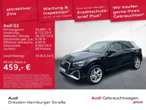 Audi Q2 40 TFSI S line quattro Matrix Navi S tronic