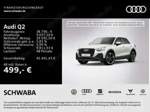 Audi Q2 35 TDI S tr. *2x S line*Opt.schw.*8-fach