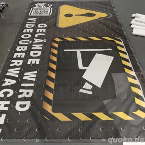 Bauzaunbanner 340 cm x 173 cm festpreis 34,70   Stück (netto)