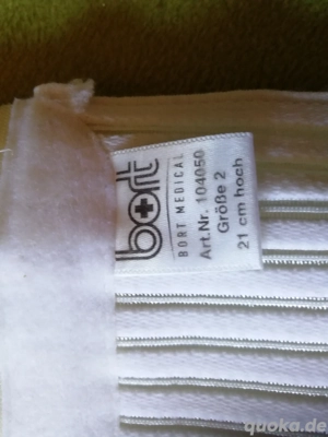 Bort Narbenbruchbandage Hernienbandage - Gr. 2 - 21 cm Bild 4