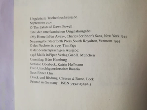 Meine ferne Heimat - Dawn Powell - Taschenbuch   Bild 3