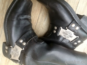 Harley Damen  Herren Bikerstiefel 39