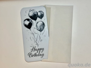 Bitte 3D gedruckte Grußkarten Einladungskarten für verschiedene Anlässe an.