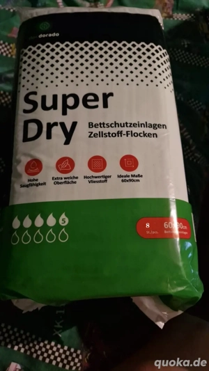 Bettschutzeinlagen 50 x 90 cm