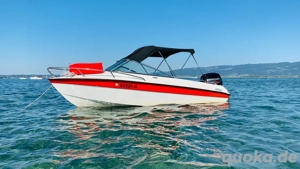 Hellwig Marathon V485 mit 80 PS Mercury und Trailer