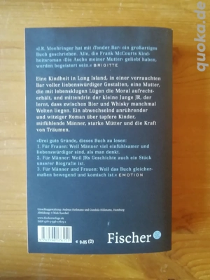 Tender Bar - J. R. Moehringer - Taschenbuch   Bild 2