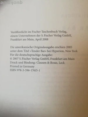 Tender Bar - J. R. Moehringer - Taschenbuch   Bild 4