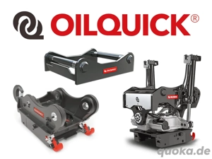OilQuick Schnellwechsler Adapterrahmen Anschweißrahmen Tiltrotatoren