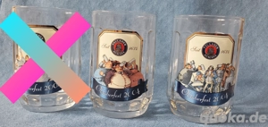 2 Biergläser Paulaner Oktoberfest 2004 neuwertig
