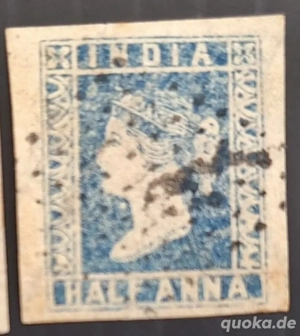 Briefmarke india 1854  Bild 2