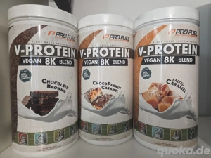 Profuel V-PROTEIN vegan 8K Blend Salted Caramel Chocolate Brownie