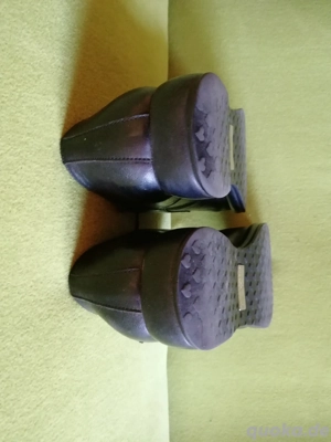 Gr. 41 - Damenschuhe - Schnürschuhe - Halbschuhe - armando d'alessandro - schwarz  Bild 5