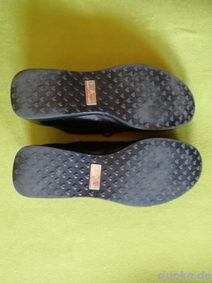 Gr. 41 - Damenschuhe - Schnürschuhe - Halbschuhe - armando d'alessandro - schwarz  Bild 4
