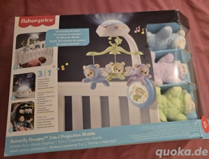 Fisher-Price Butterfly Dreams 3-in-1 Projektions-Mobile (OVP)