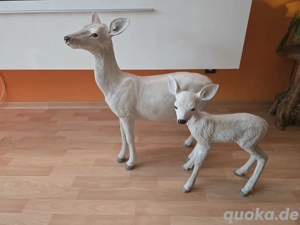 Loberon Hirsch Dame mit kids neu