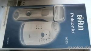 Biete Gebrauchten Akku Rasierer Braun Series 7 9595 an .Alles funktioniert top,Akku auch sehr gut, R Bild 9