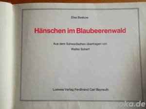 Hänschen im Blaubeerenwald - Elsa Beskow - 1970er Jahre   Bild 3