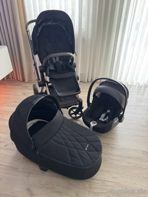 Cybex Priam Kinderwagen Set + Cloud Z i-Size Babyschale   wie neu!