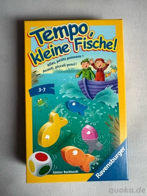 Tempo kleine Fische Ravensburger Kinderspiel 3-7 Jahre neu und un