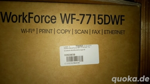 Druck-Scan-Fax-Kombi EPSON WorkForce WF-7715DWF bis A3 !originalverpackt! Bild 3
