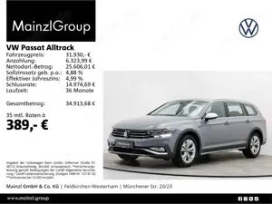 Volkswagen Passat Alltrack 2.0 TSI 4M DSG Navi SHZ Kamera