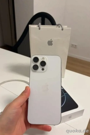 iPhone 16 Pro Max   256 GB   Silber   Top Zustand