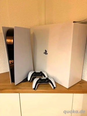 sony Playstation 5 Disk CFi-1116A PS5  version mit 2 controller + verpakung und Zubehör 