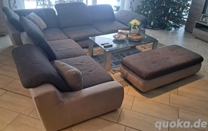 Eckcouch anthrazit grau 