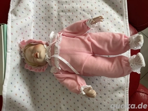 Porzellanpuppe Sammlerpuppe Baby Book Treasures