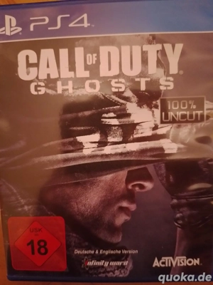 PS4 Spiel Call of Duty Ghosts 