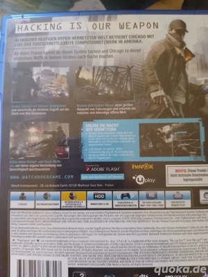 PS4 Spiel Watch Dogs  Bild 2