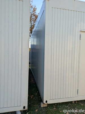 Bürocontainer 2,44 x 6 x 3,20 m hoch, 