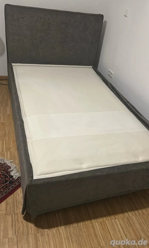 hochwertiges französisches Bett 1,40m elektrisch verstellbar 