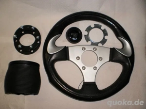 Raid 17 Sportlenkrad NEU inkl. Nabe, Excenterring und ABE für Mini MK II   KBA 70219