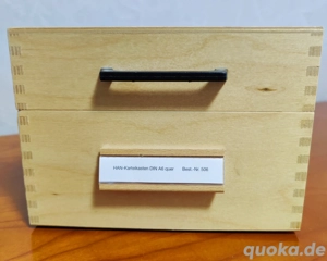 HAN-Karteikasten Din A6 + 800 Karteikarten - NEU!   VB 63,90  