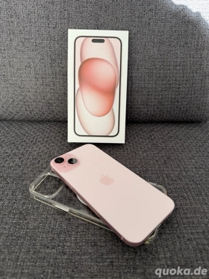 Apple iPhone 15 128 GB Pink neue handy mit verpakung 