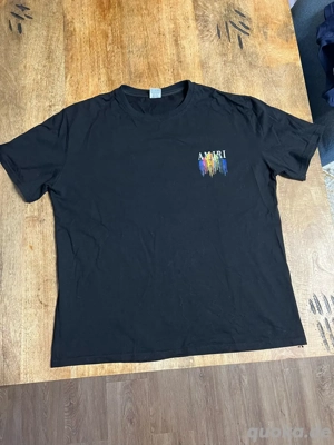 Amiri Shirt Schwarz Rainbow XXL