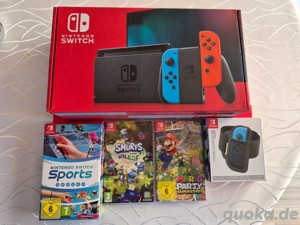nintendo switch 1 neon spiele mit sammlung videospiele 