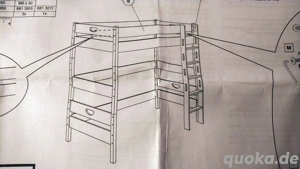 PAIDI Kinderhochbett 