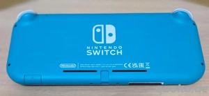 Nintendo Switch Konsole Lite Türkis + Zubehör Bild 7