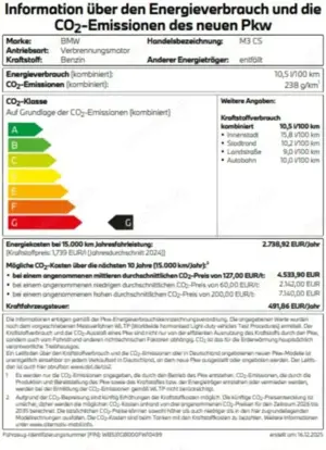 BMW M3 CS *SOFORT VERFÜGBAR*