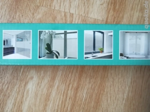 Fenster-Sichtschutzfolie Selbsthaftung 67 x 200 cm - ohne Muster   Bild 3