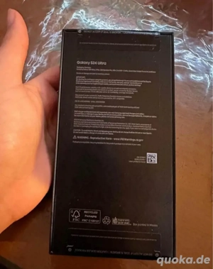 Samsung S24 ultra 512Gb Titan schwarz Neu 