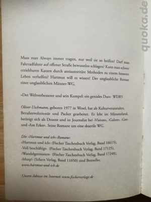 Hartmut und ich - Oliver Uschmann - HUI - Taschenbuch   Bild 3