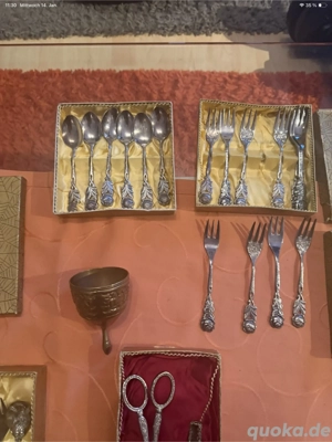 Hildesheimer Rose Besteck.Silber, B&A 90, BMF 1810 100 FPF100