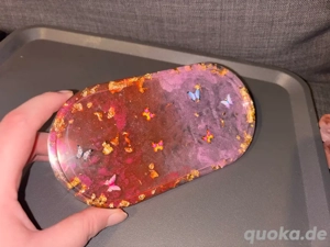 Tablett   Ablage hangemacht - Handmade Unikat 