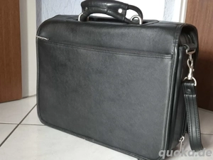 Hochwertige ASUS Notebooktasche Laptoptasche Aktentasche Leder Bild 4