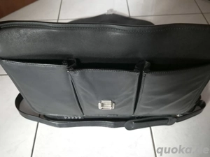 Hochwertige ASUS Notebooktasche Laptoptasche Aktentasche Leder Bild 2